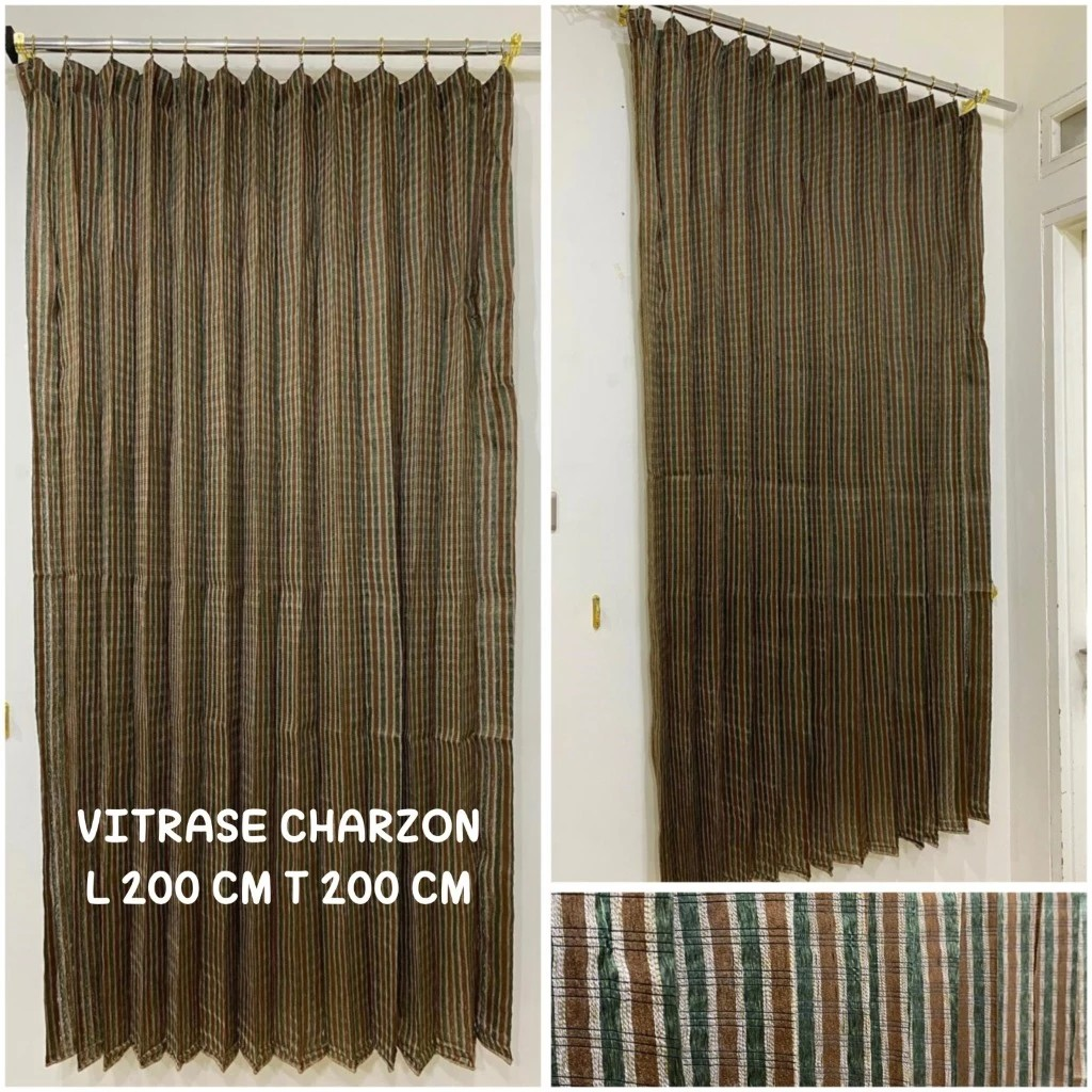  KONG Vitrase Gorden Premium Motif Rambat