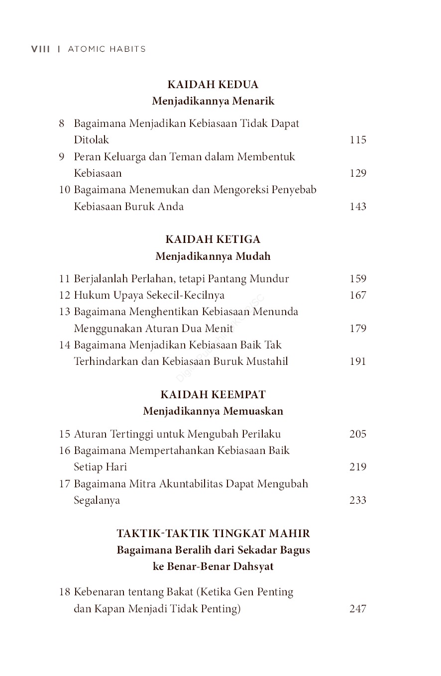 Atomic Habits: Perubahan Kecil yang Memberikan Hasil Luar Biasa 3
