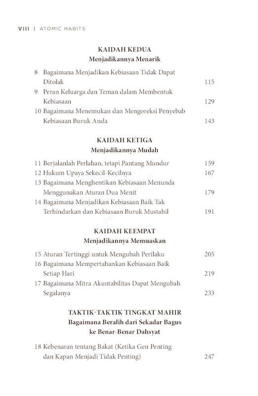 Atomic Habits: Perubahan Kecil yang Memberikan Hasil Luar Biasa 3