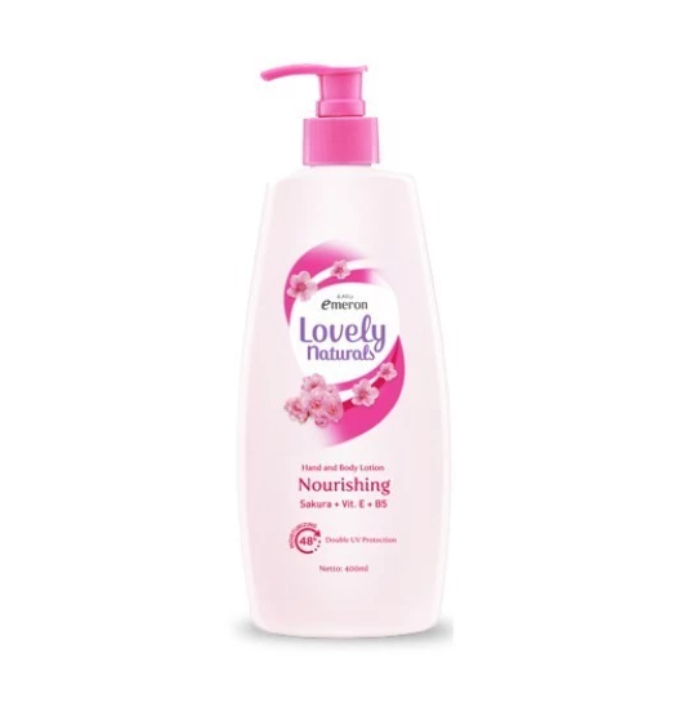 Emeron ｜ Lovely Naturals Hand and Body Lotion Nourishing
