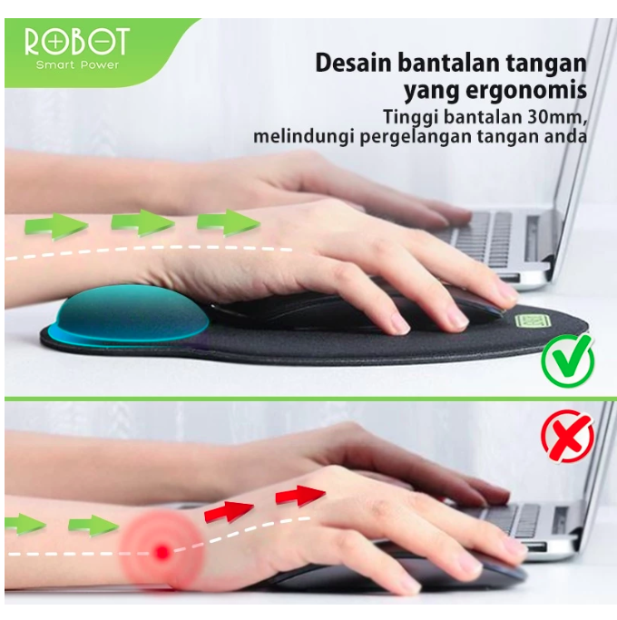 Robot Wrist Rest Mousepad 4