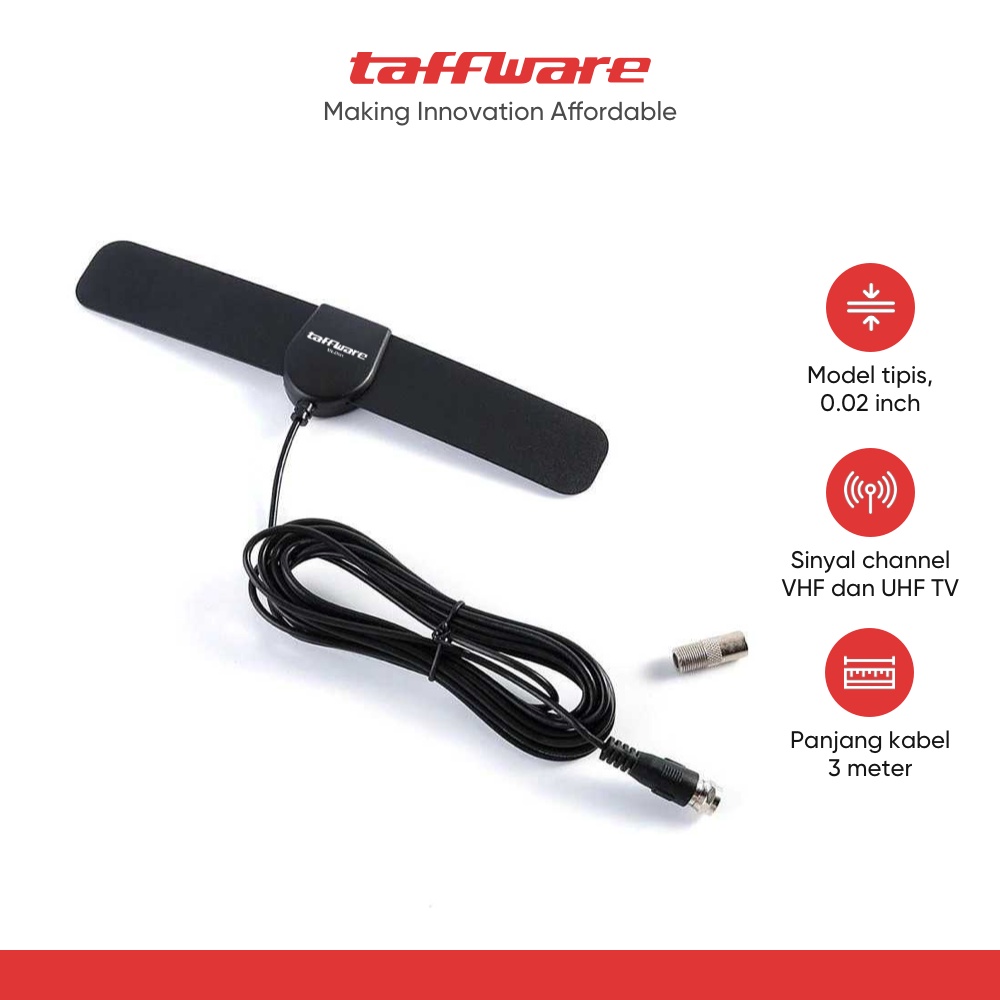 Jakarta Digital Nusantara Taffware Antena TV Digital Indoor TFL-D141