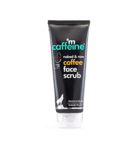 mCaffeine Naked & Raw Coffee Face Scrub 