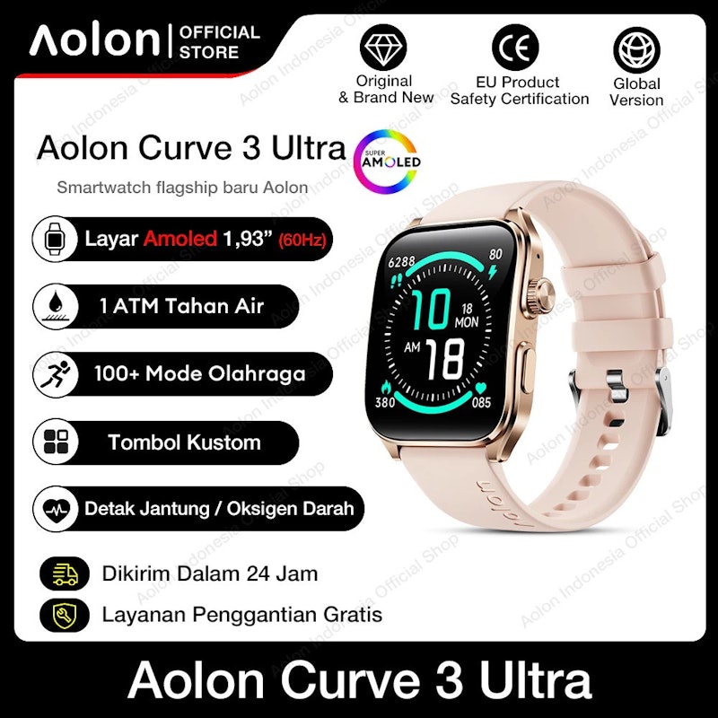 Aolon Curve 3 Ultra Rose Gold 2