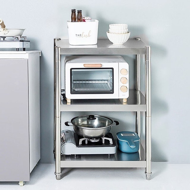 Olla Hom  Rak Dapur Rak Lantai Panci Kokoh dan Kuat Multifungsi