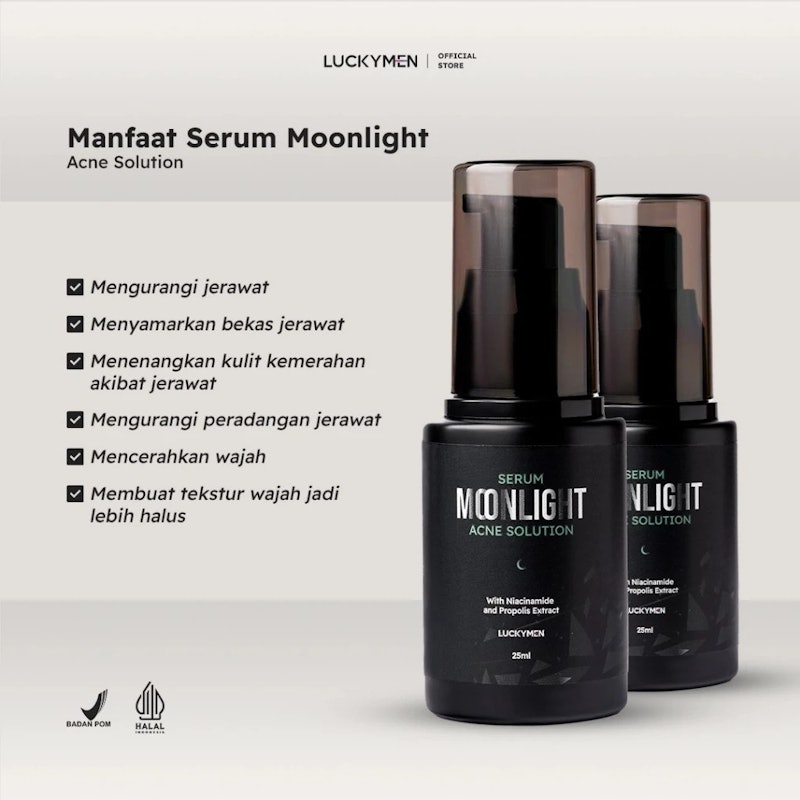 LUCKYMEN Serum Moonlight Acne Solution 2