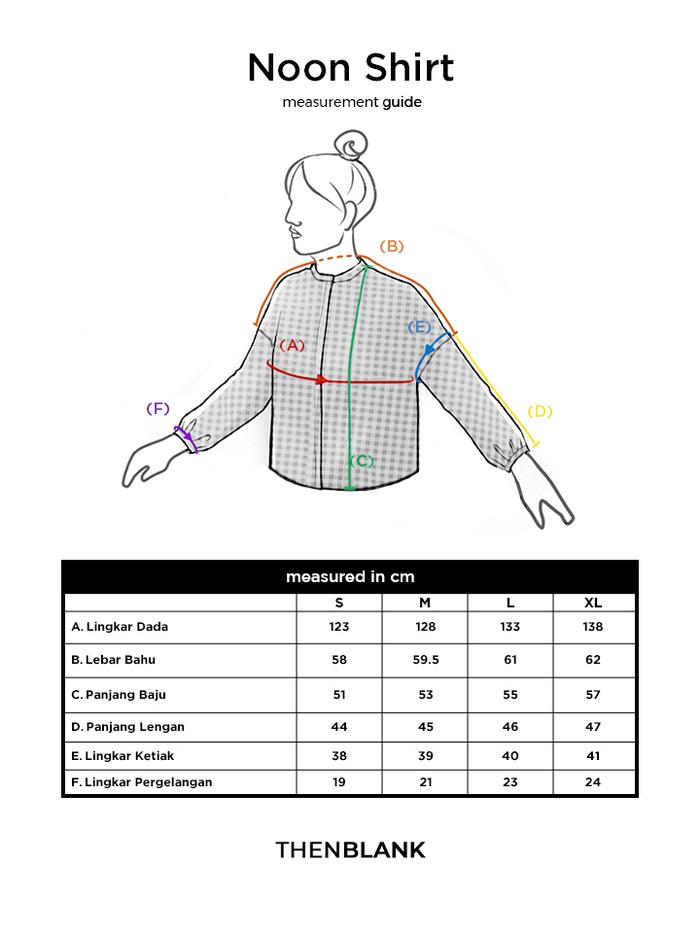Thenblank Kreasi Indonesia THENBLANK Noon Shirt 
