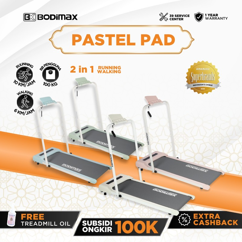 Bodimax Running Pad Pastel 2