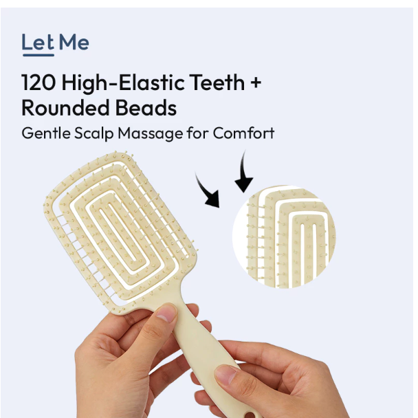Let Me Rectangle Massage Comb 2