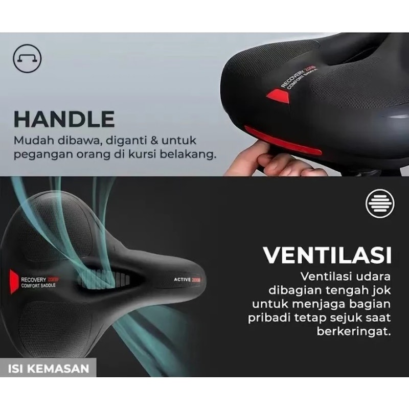 Melede Sadel Sepeda 3