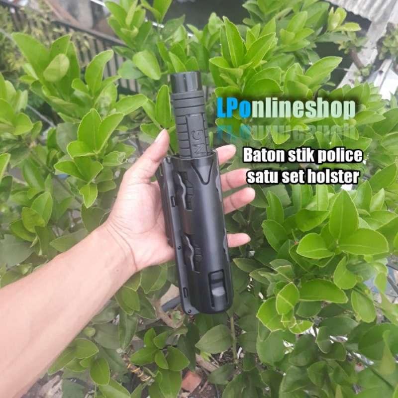 Set Holster Tempat & Tongkat Stik Tactical 4