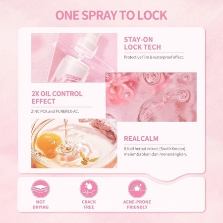 HEBE Beauty Style Barenbliss LockLook Matte Setting Spray