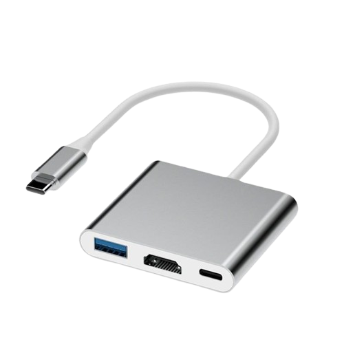 CLIPtec Type-C to HDMI 3 in 1 Adapter