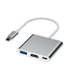 CLIPtec Type-C to HDMI 3 in 1 Adapter