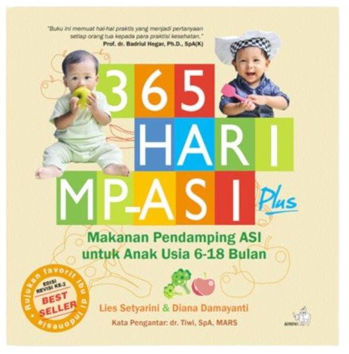 365 Hari MP-ASI Plus - Makanan Pendamping ASI untuk Anak Usia 6-18 Bulan 1