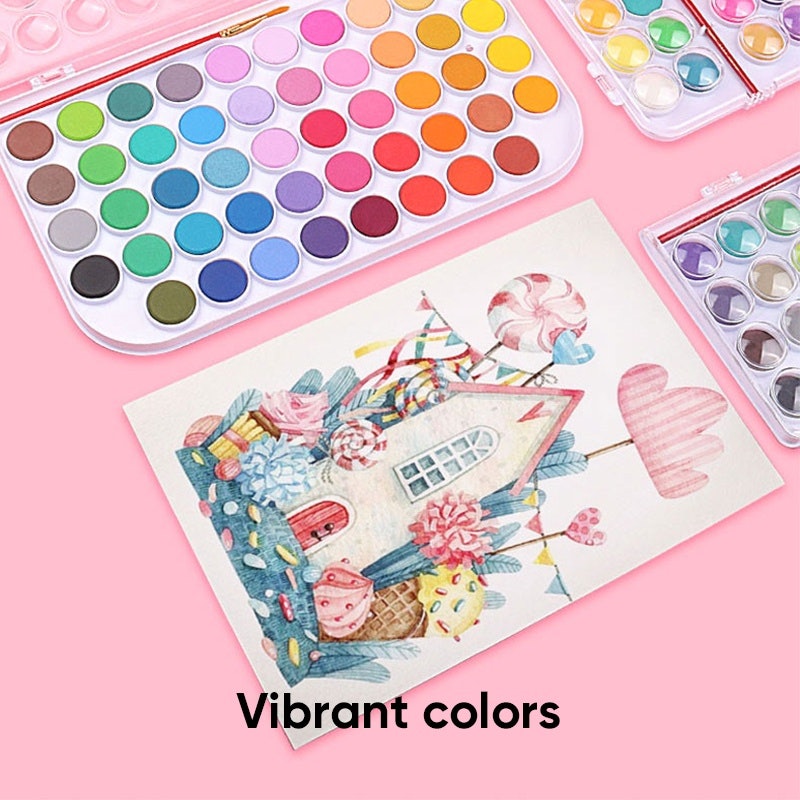 Giorgione Solid Watercolor Cakes Paint 48 Warna 2
