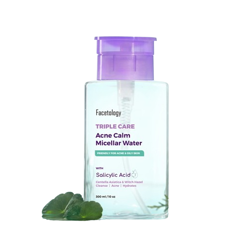 Facetology ｜ Triple Care Acne Calm Micellar Water 