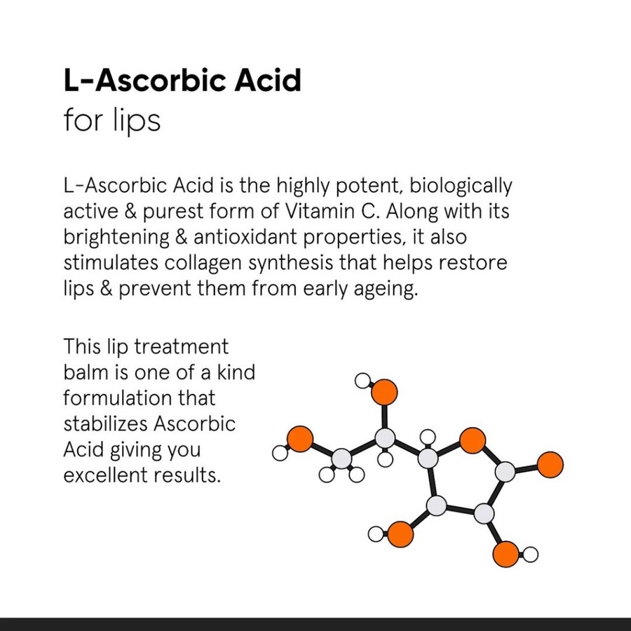 Uprising Science Minimalist L-Ascorbic Acid 8% Lip Treatment Balm