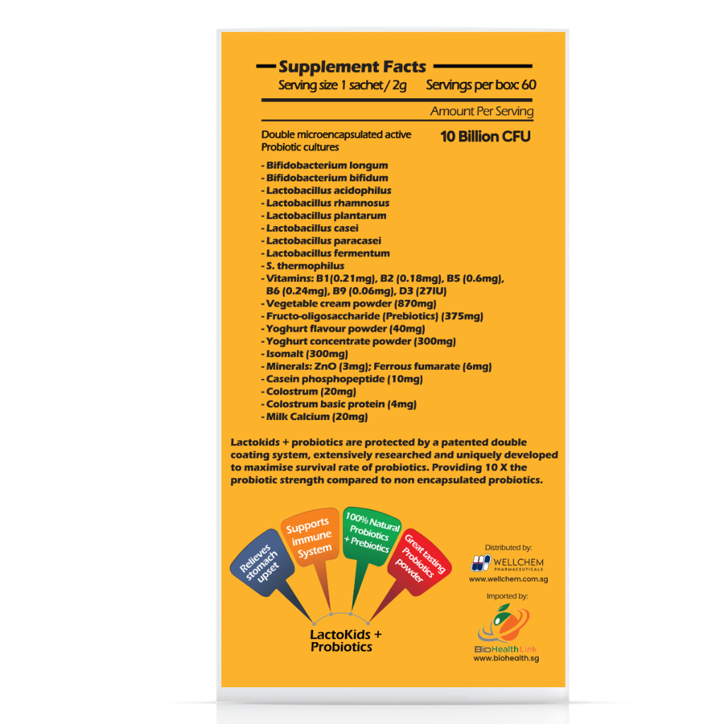 Lacto Strong Lactokids Probiotics