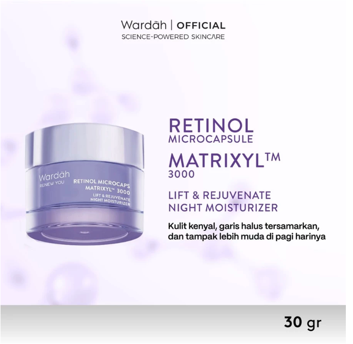 Paragon Technology and Innovation Wardah Renew You Anti Aging Night Cream