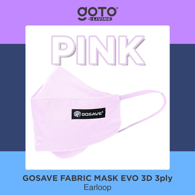Gosave Fabric Mask EVO 3D 3ply 5