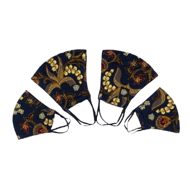 Masker Family Motif Batik