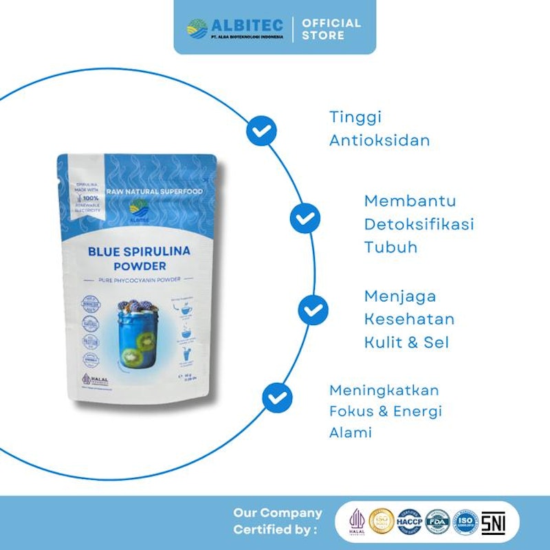 Albitec Blue Spirulina Powder 2