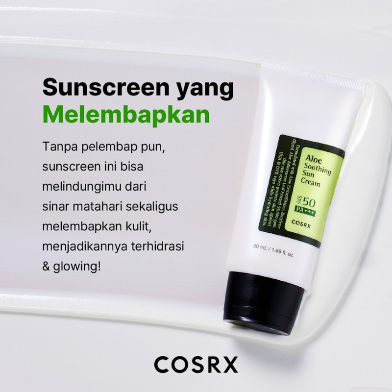 COSRX Aloe Soothing Sun Cream SPF 50+ PA+++ 3