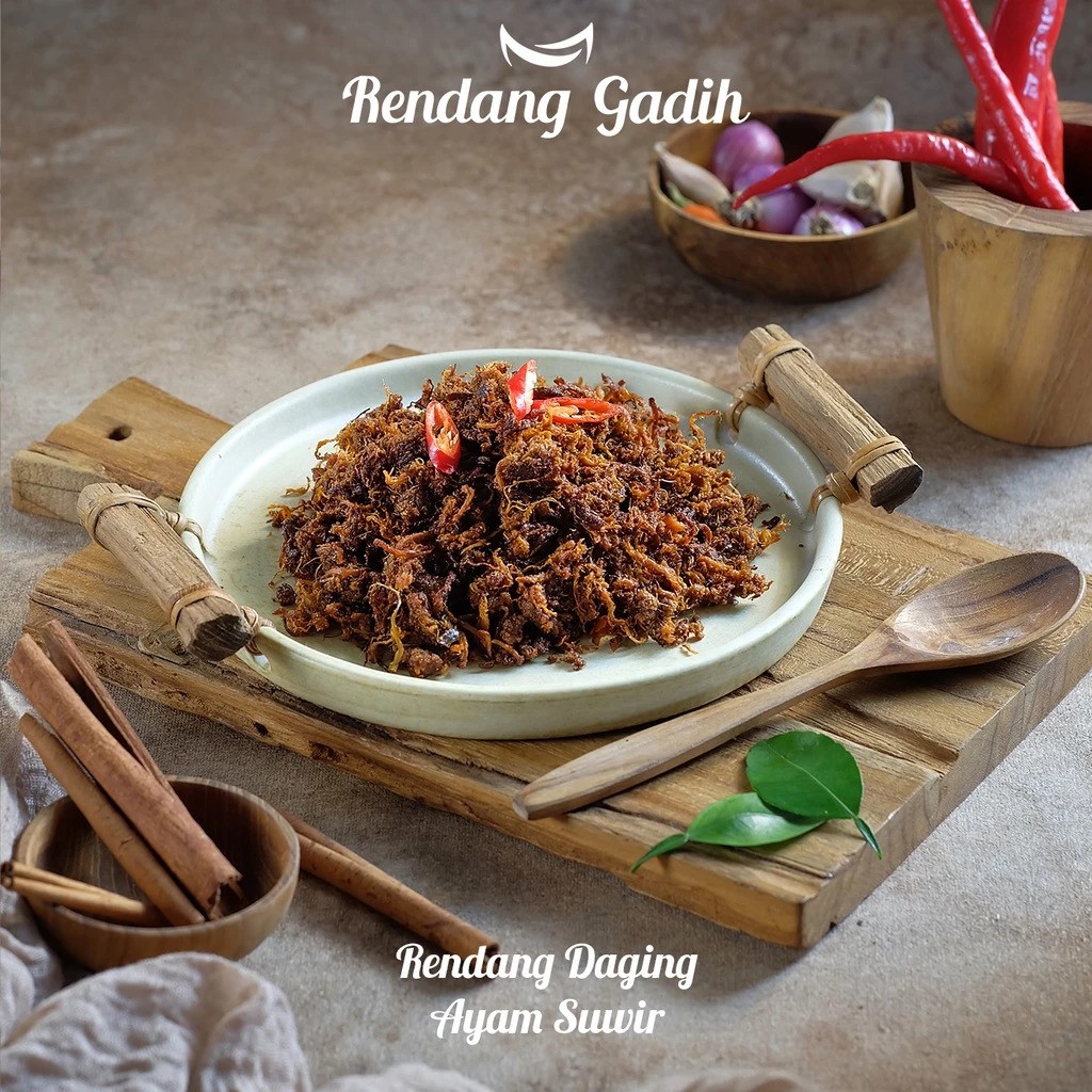 Rendang Gadih Rendang Ayam Suwir