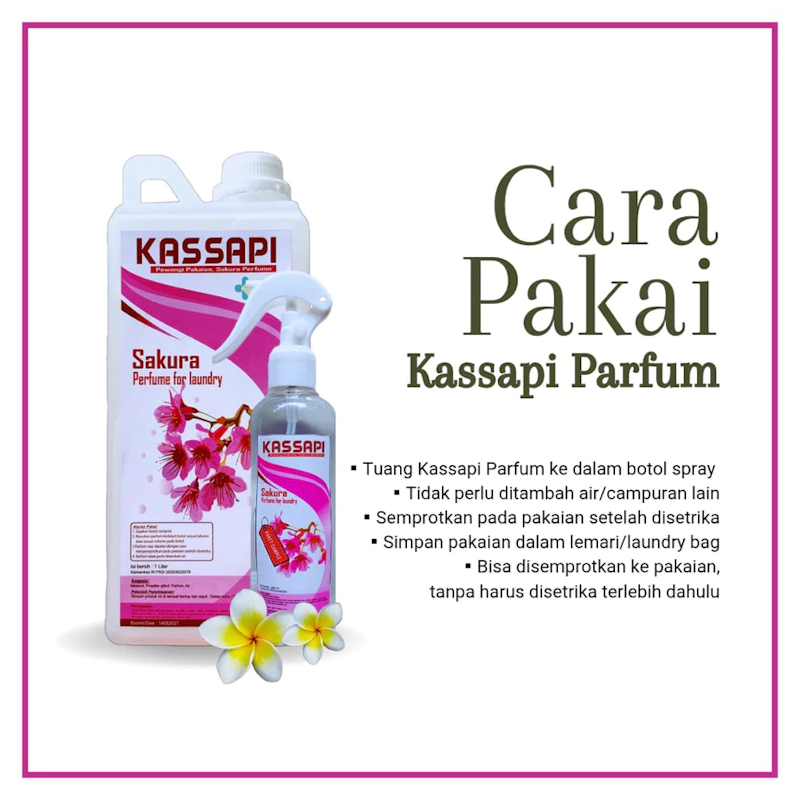 Kassapi Parfum Laundry Sakura 3