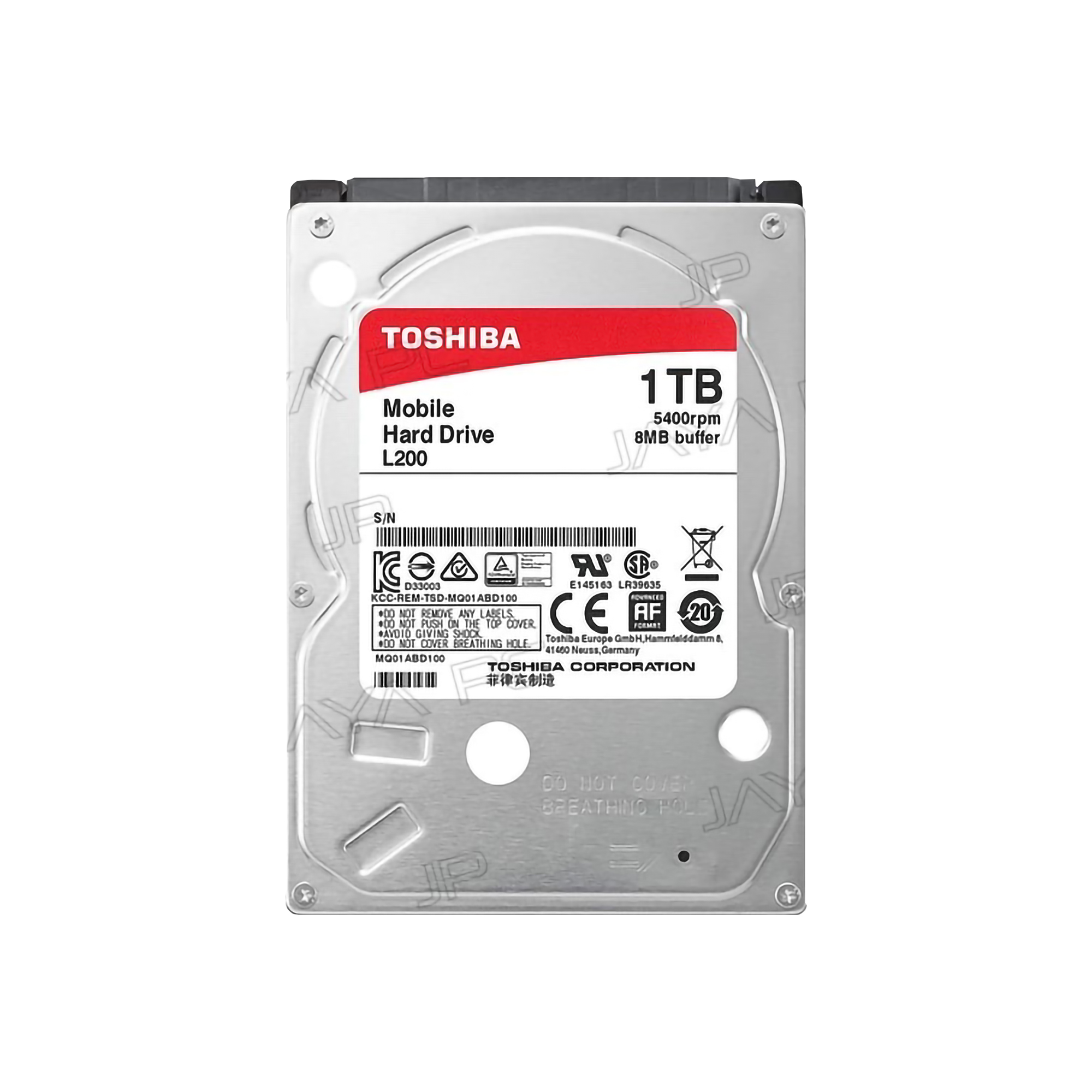Toshiba Toshiba Laptop PC Internal Hard Drive 1 TB L200