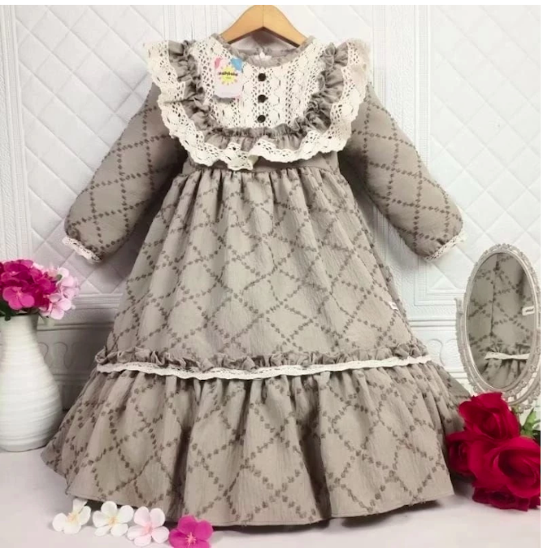 Hallybaba Kids Dress Vintage Alezandra 4