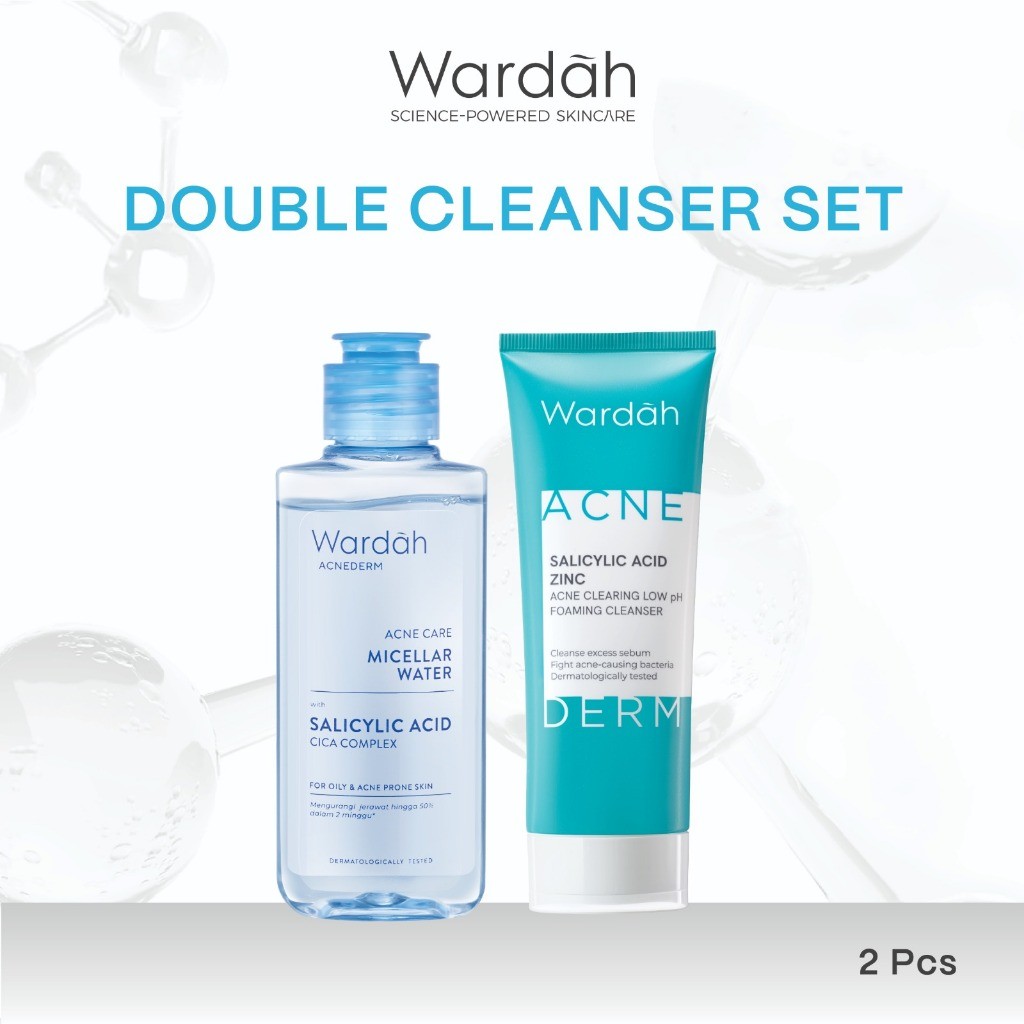 Paragon Technology and Innovation Wardah Double Cleanser Acne Fighter Set
