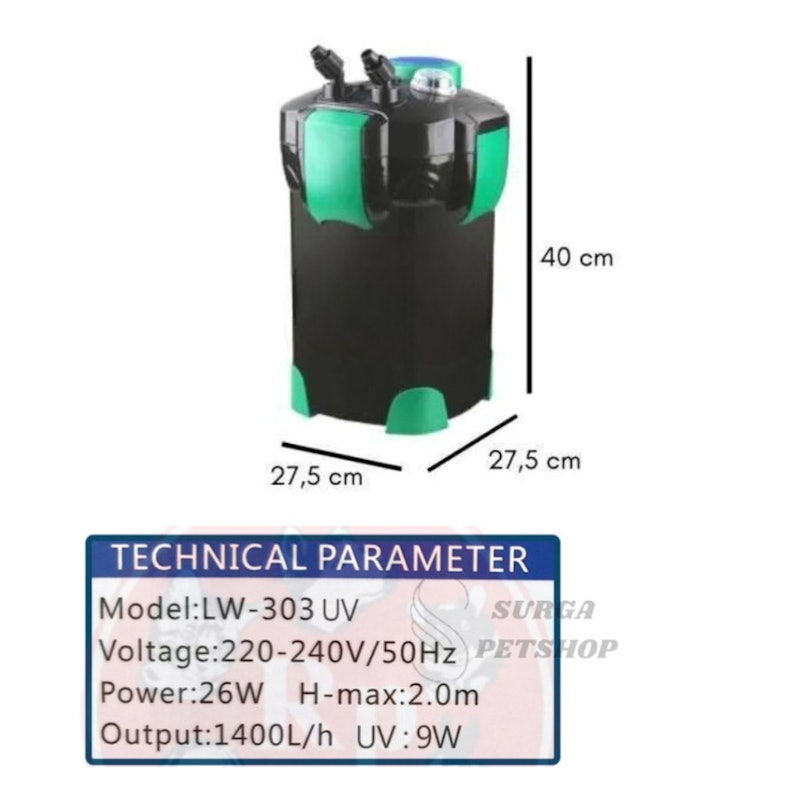 PUMPA External Filter 3