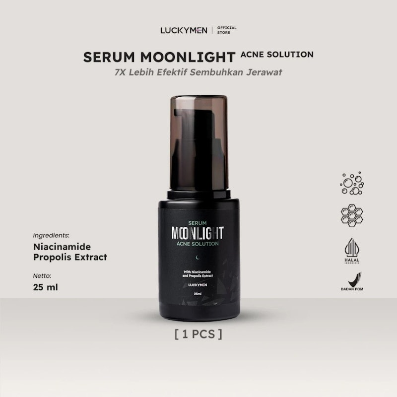 LUCKYMEN Serum Moonlight Acne Solution 4