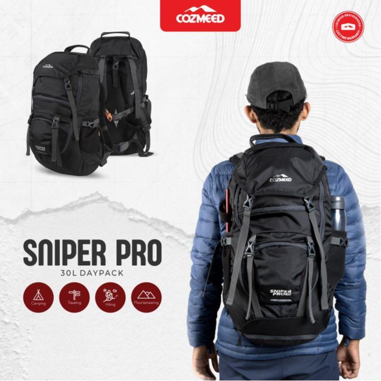 Cozmeed Sahabat Petualang Cozmeed Tas Ransel Gunung Sniper Pro 2.0 30 L