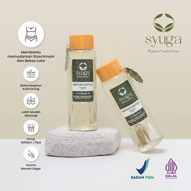 Syuga Minyak Zaitun + Vitamin E 2