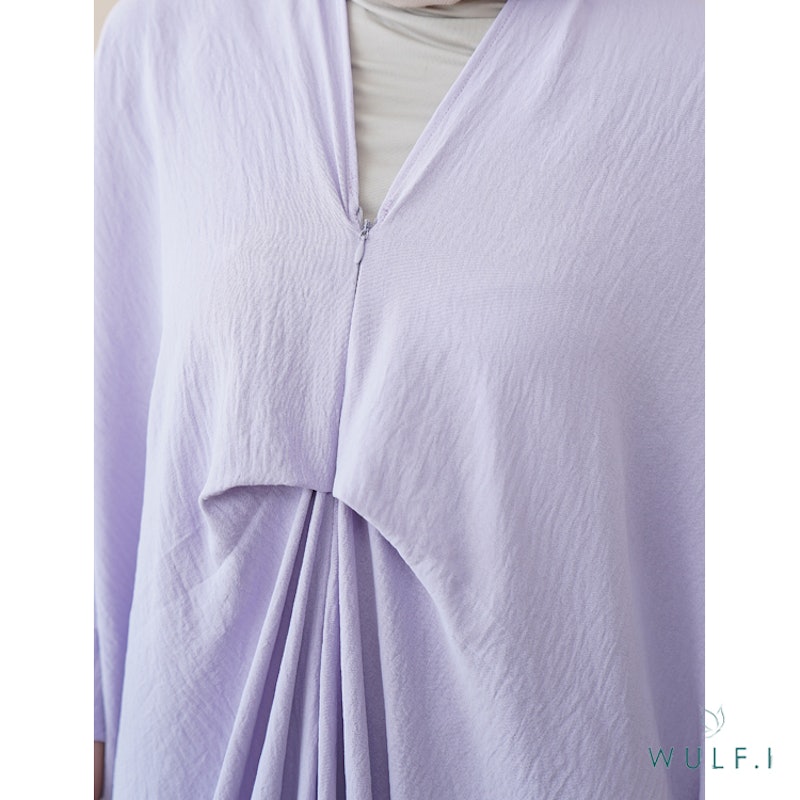Kaftan Warahmah Light Lilac 3