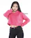 POLOSINAJA Crop Hoodie - Pink Fanta 1