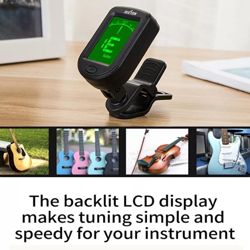 Rixton Digital Clip-on Tuner 5