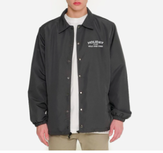 ERIGO Coach Jacket DTF Series Wild Holiday Asphalt