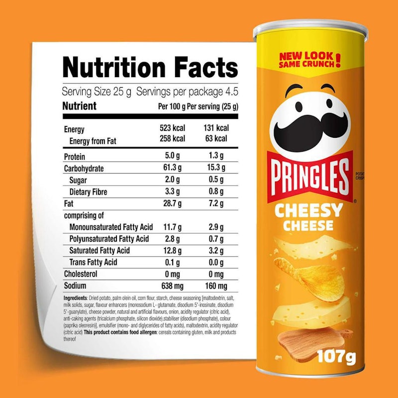 Pringles Cheesy Cheese 4