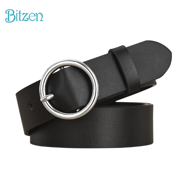  Bitzen Ikat Pinggang Buckle Bulat