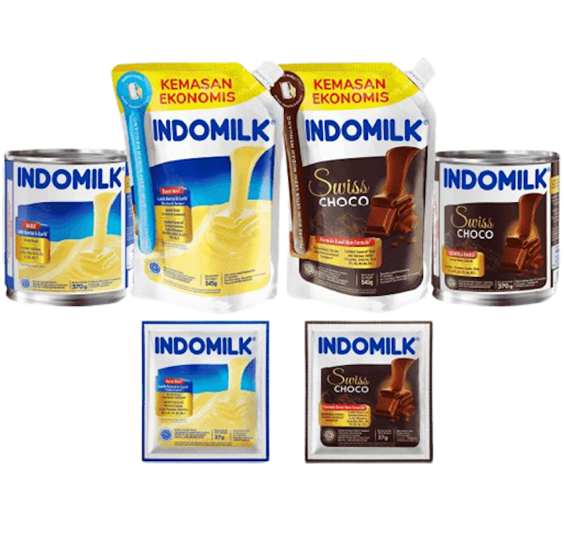 Indomilk Susu Kental Manis Plain 1