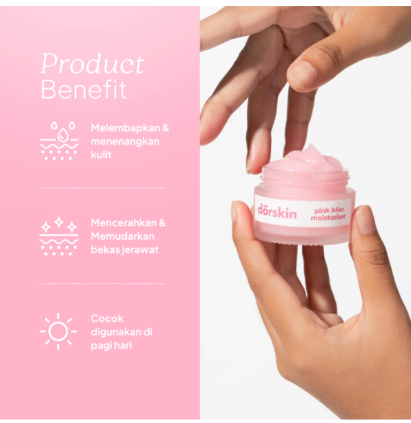 Dorskin Kreasi Indonesia dörskin Pink Bliss Moisturizer