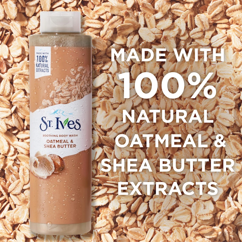 St. Ives Soothing Oatmeal & Shea Butter Body Wash 3