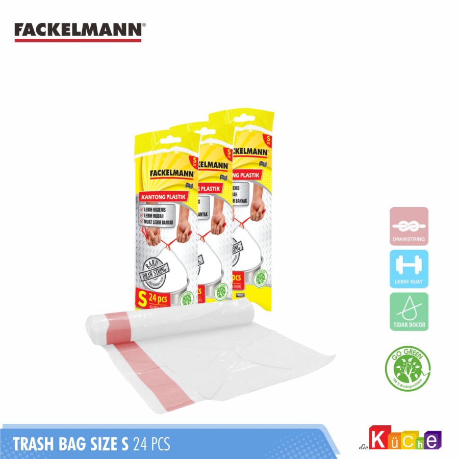 Fackelmann  Plastik Sampah Ukuran Kecil