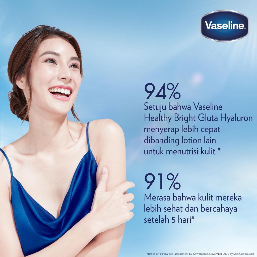 Unilever Vaseline Gluta-Hya Serum Burst Lotion Dewy Radiance