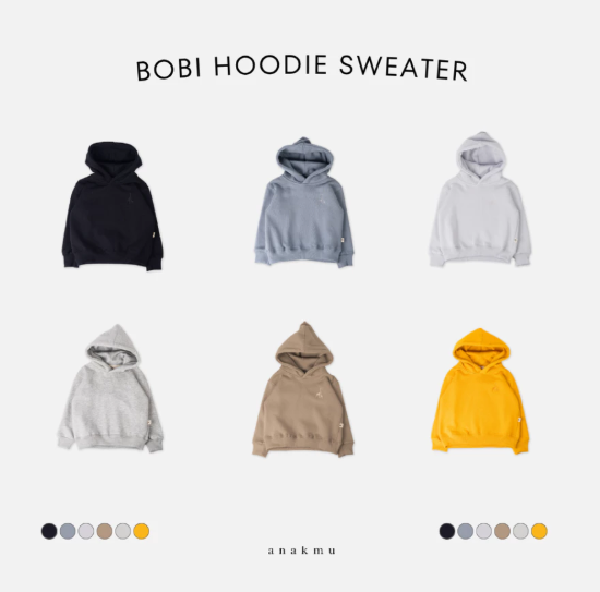Anakmu Anakmu Bobi Sweater Hoodie