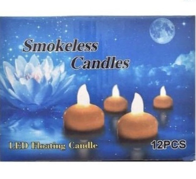  Smokeless Candles LED Floating Candle